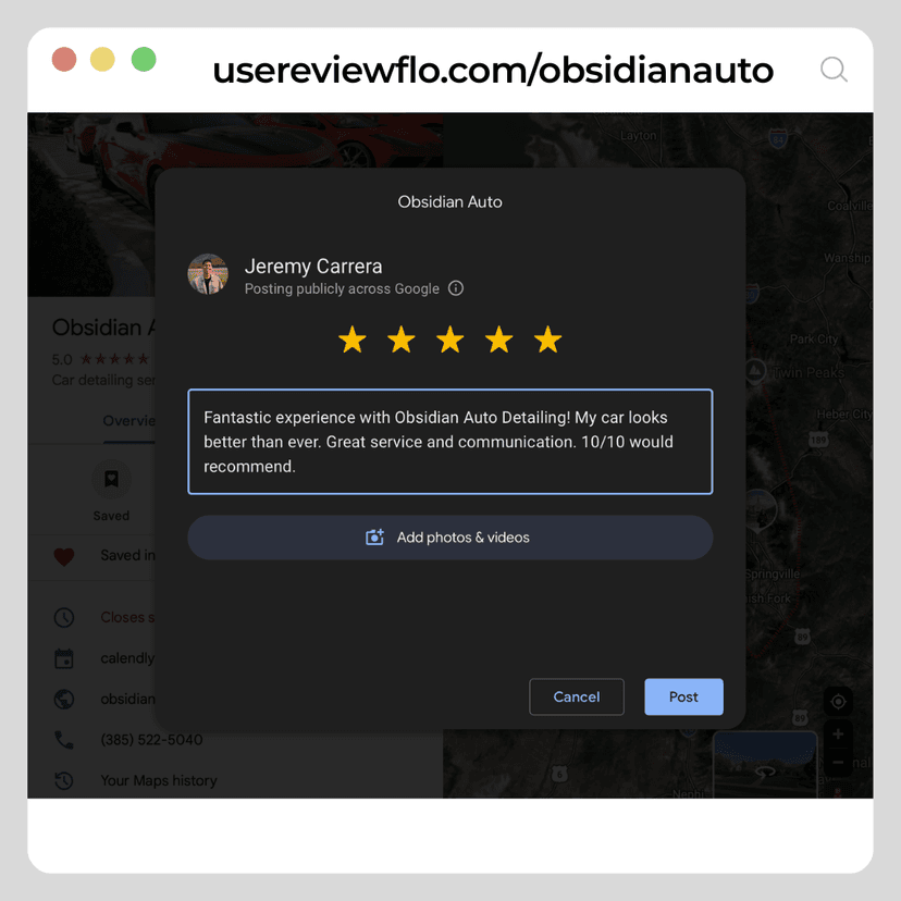 5-star Google review